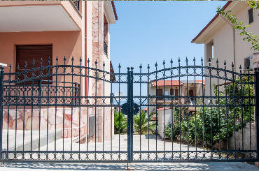 Decorative metal gate image